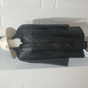 FIRENZE Genuine Black Soft Leather Fodera Jacket